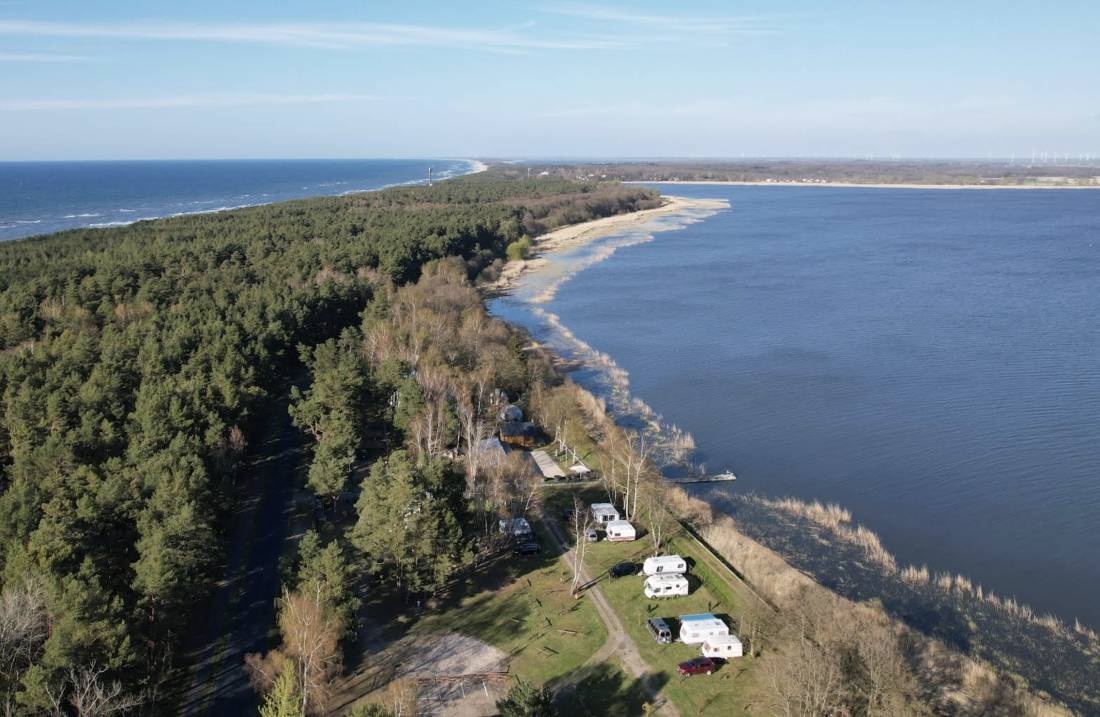 Osada nad Woda — Cámping in Łazy