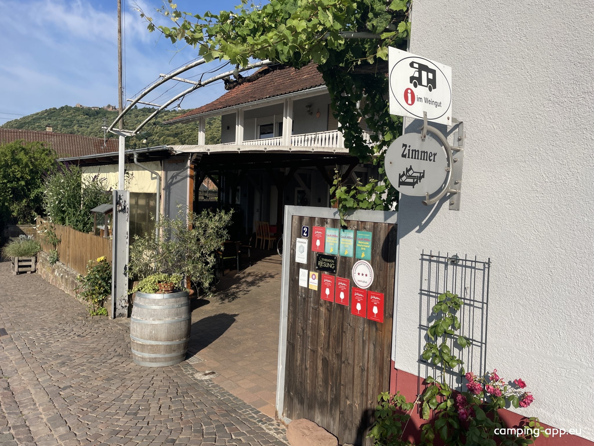 Stellplatz Weingut Ehrhart — Winiarnia in Eschbach