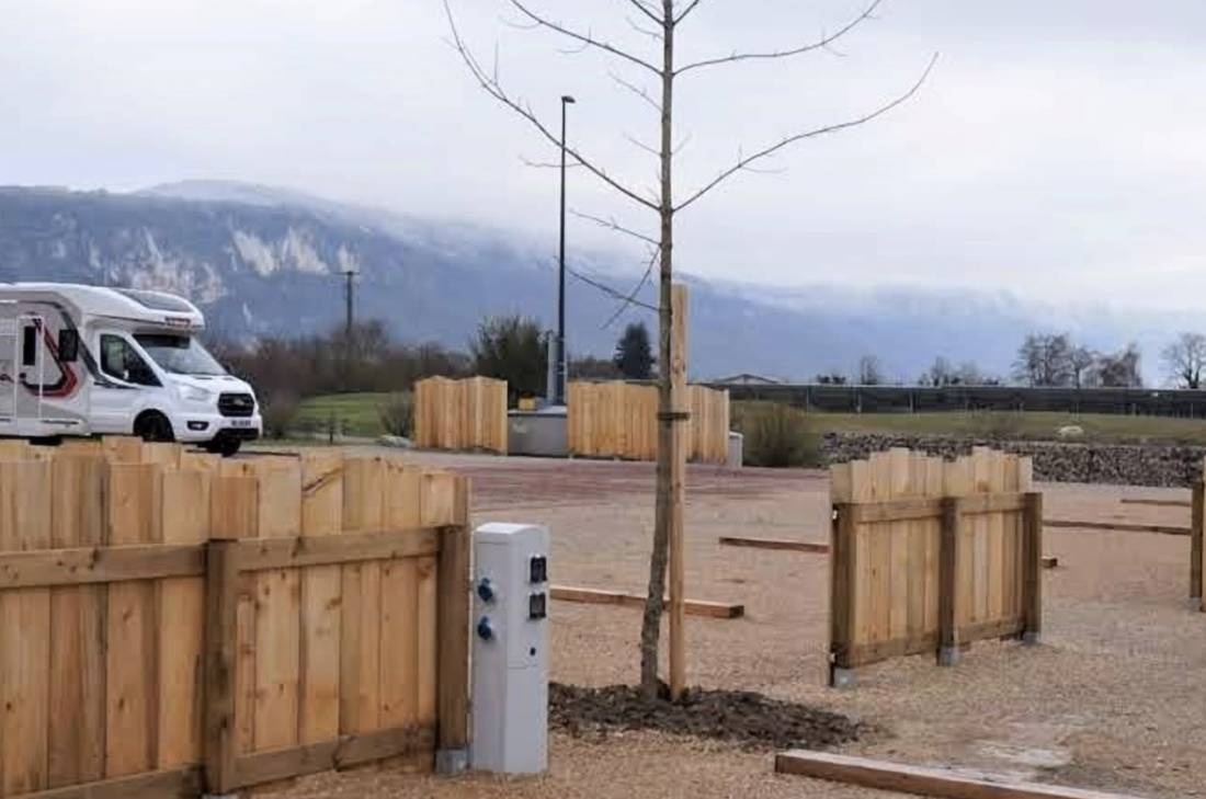 Stellplatz Virignin — Campervan Site in Virignin