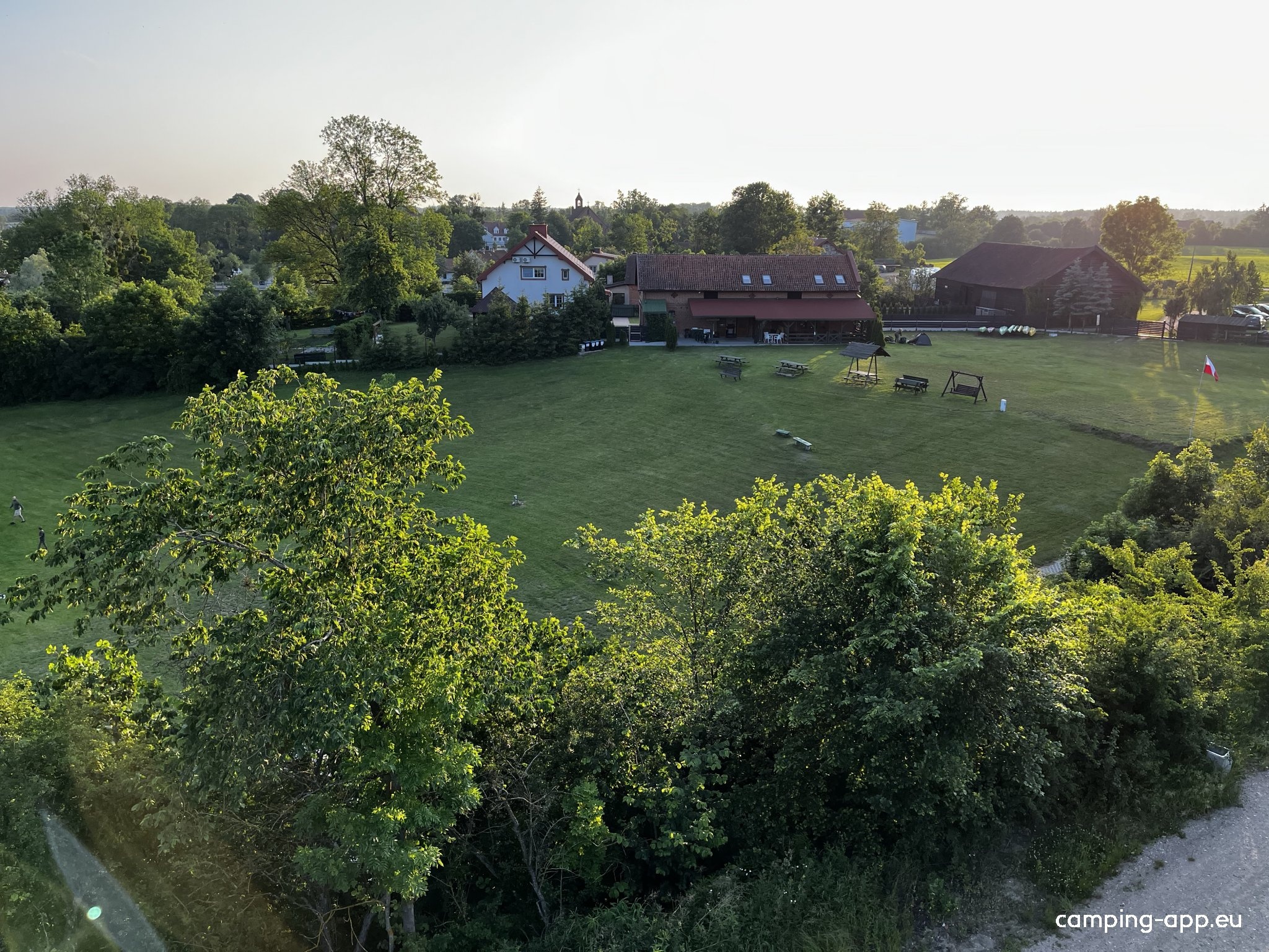 Pole namiotowe Żelazny Most — Camping in Ukta
