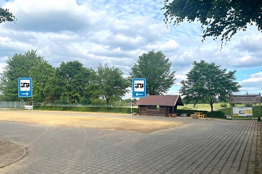 MTB Trainingspark — Camperplaats in Monschau