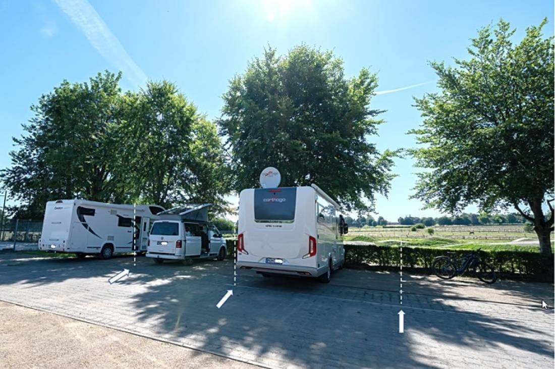 MTB Trainingspark — Sítio para autocaravanas in Monschau