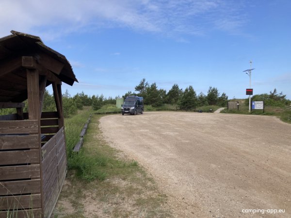 Parkplatz Pavilosta Süd — Foto 3