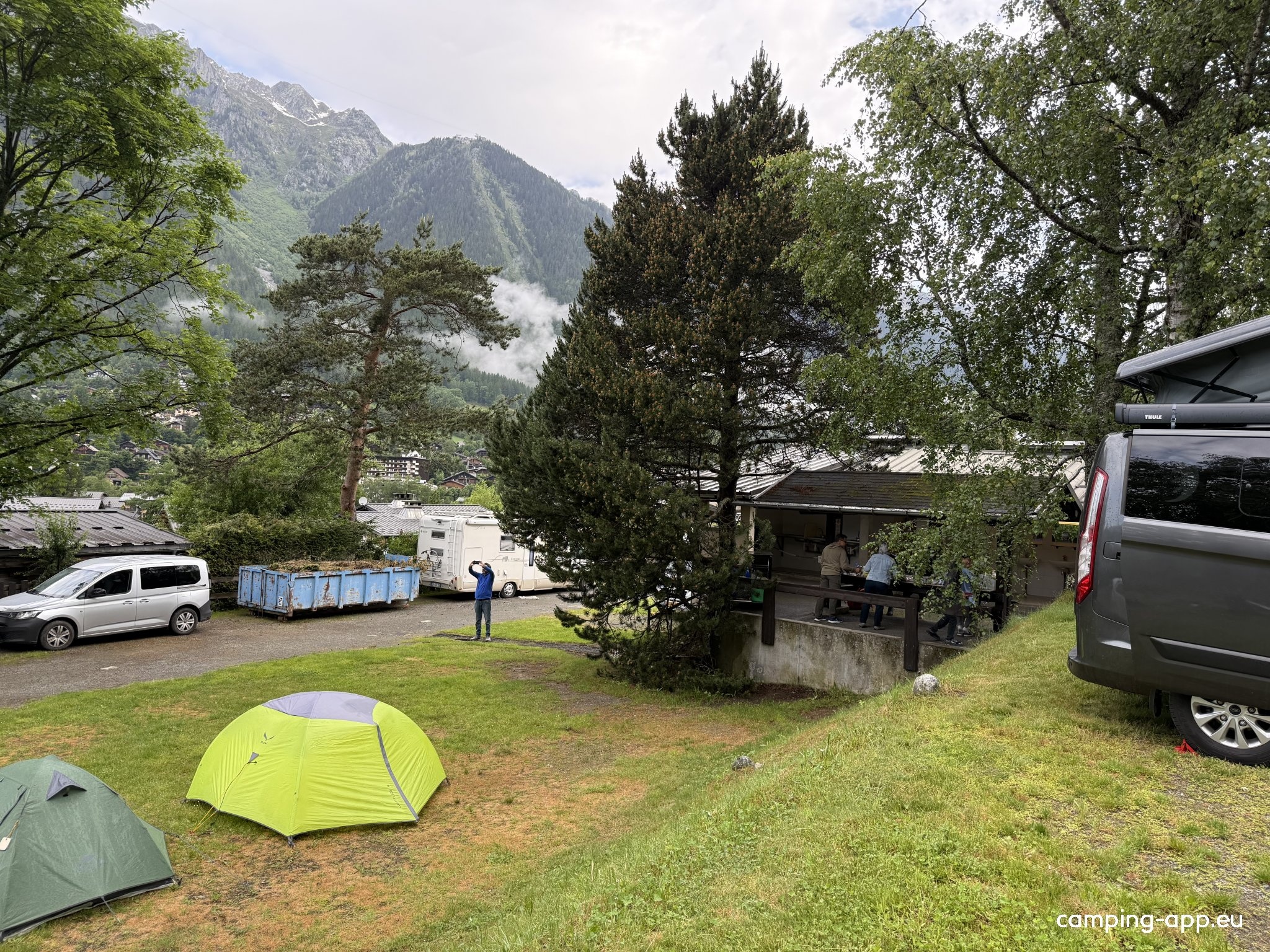 Camping Les Arolles ** — Camping in Chamonix-Mont-Blanc