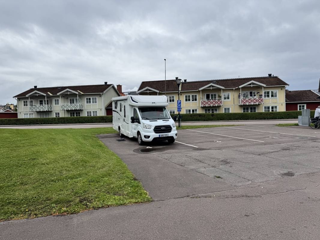 Ställplats Småbåthavn — Camperplads in 