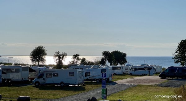 Stellplatz Klinta Strand