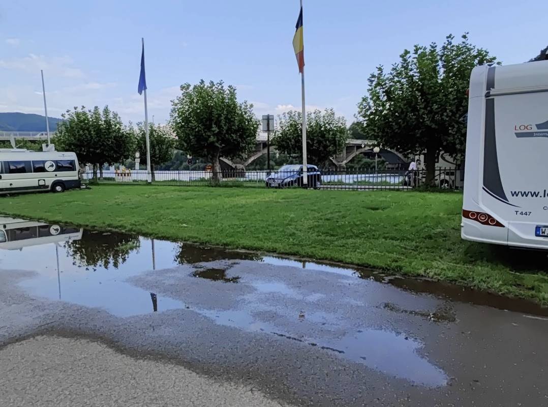 Wohnmobilplatz Zum Fährturm — QuickStop in Schweich