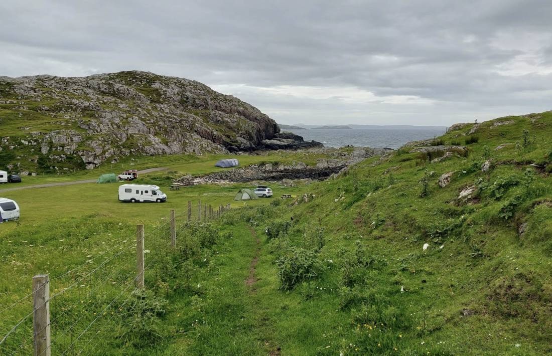 Shore Caravan Site — Camping in Clachtoll