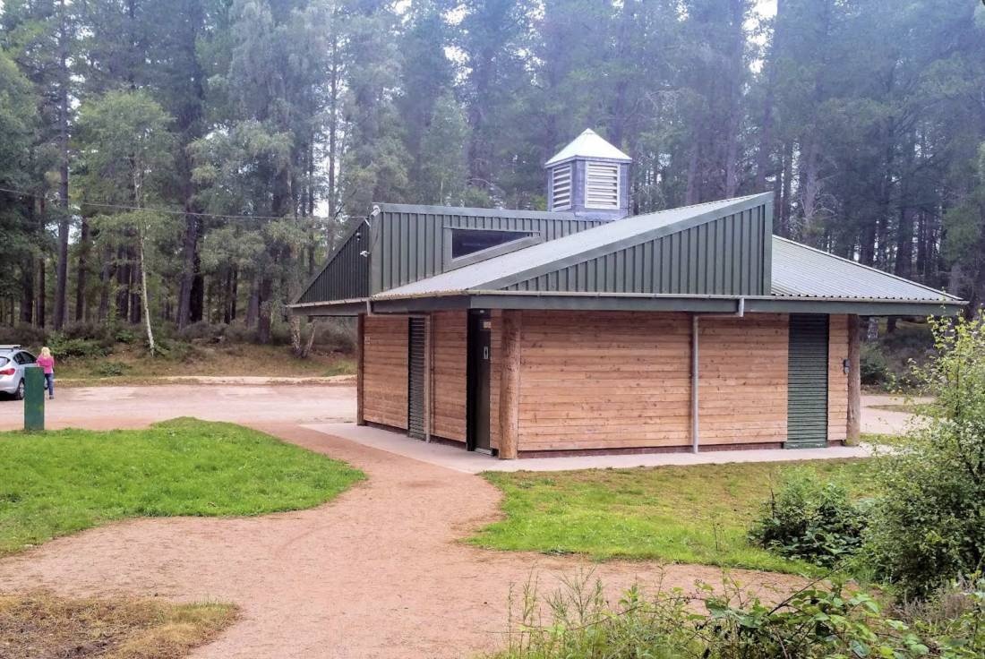 Culbin Forest Car Park — Overnight-parking in 
