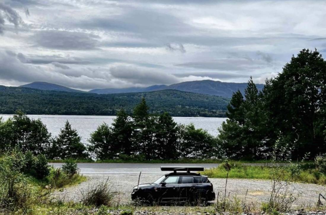 Talladh-a-Bheithe, Loch Rannoch — Overnight-parking in Pitlochry