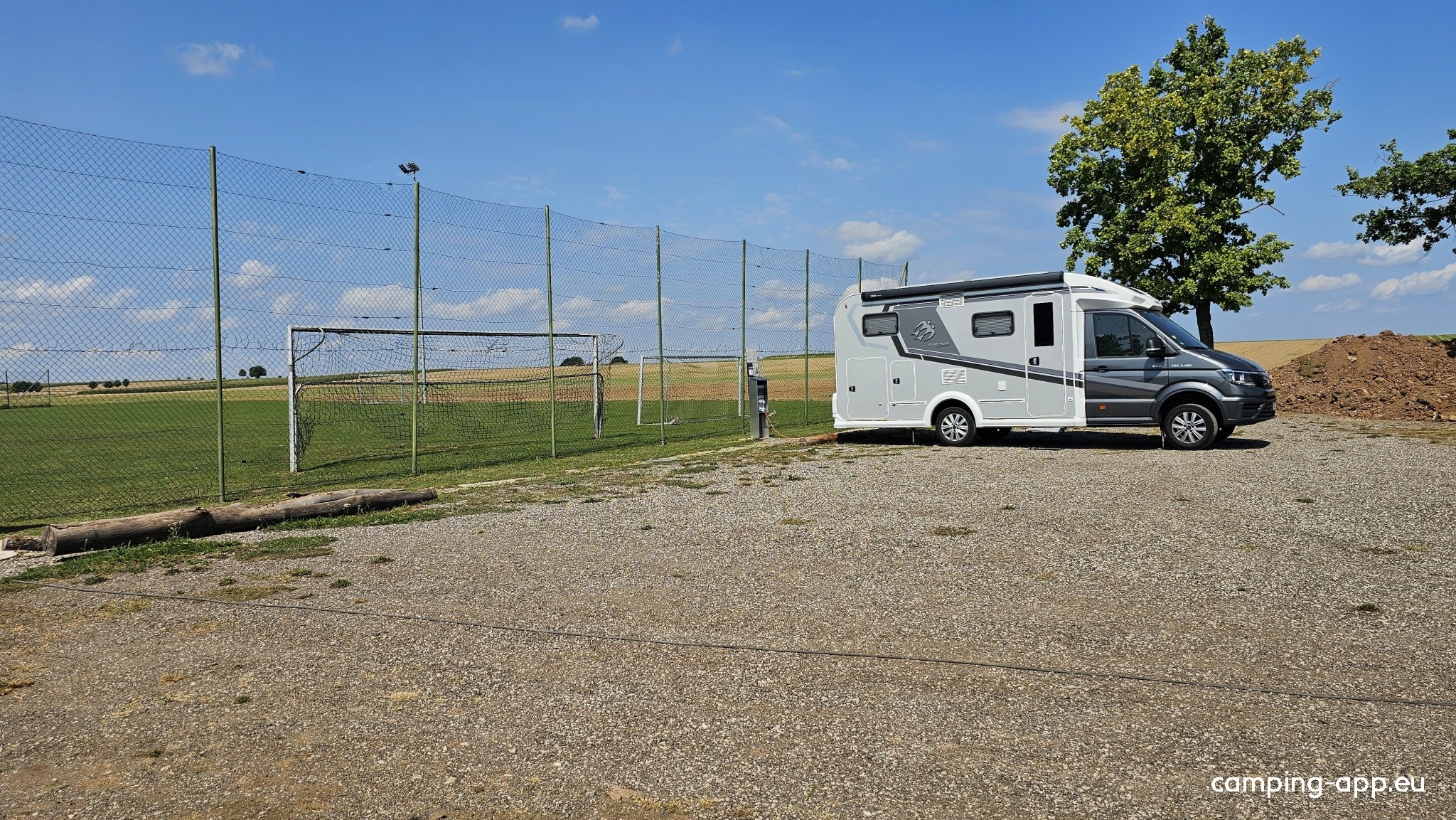Bei den Sportplätzen — Area di sosta in Hilpoltstein-Meckenhausen
