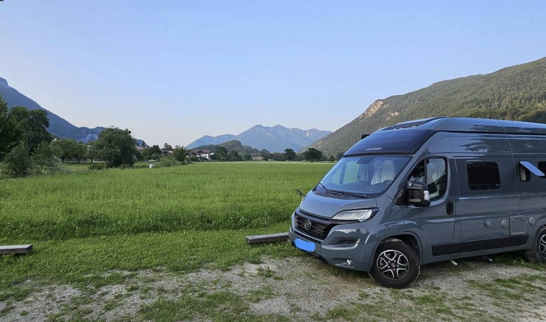 Stellplatz Schleching — Campervan Site in Schleching