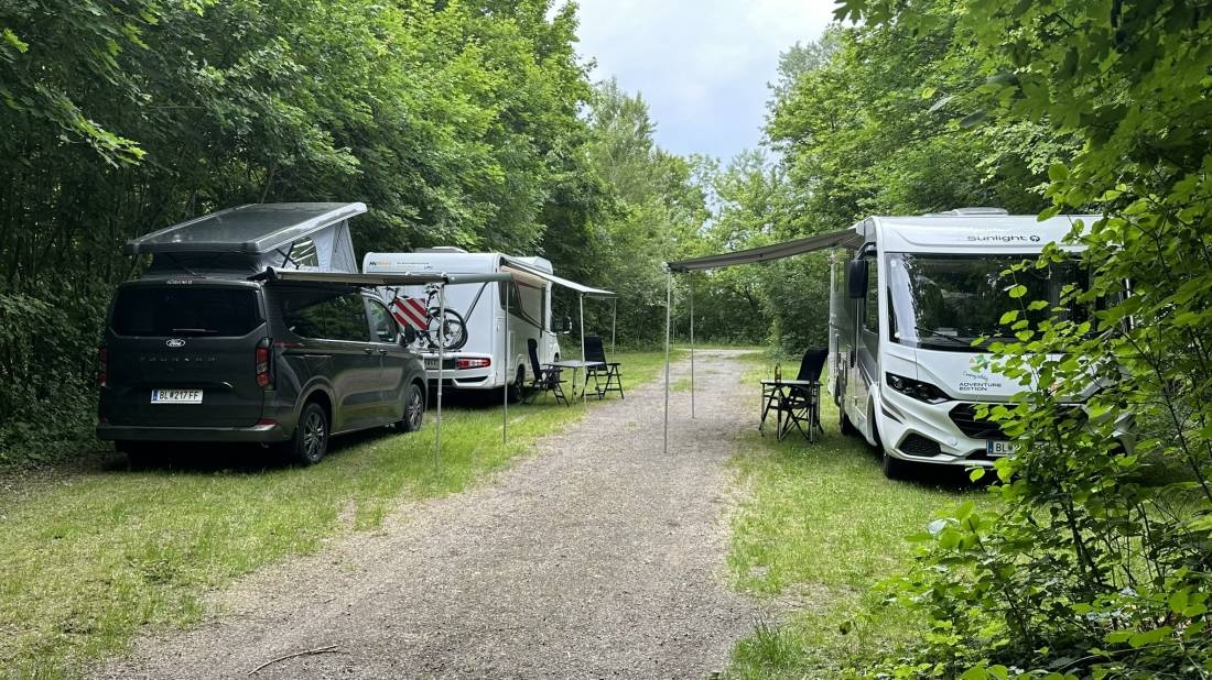 Camping Harrachpark — Overnight-parking in Bruck an der Leitha