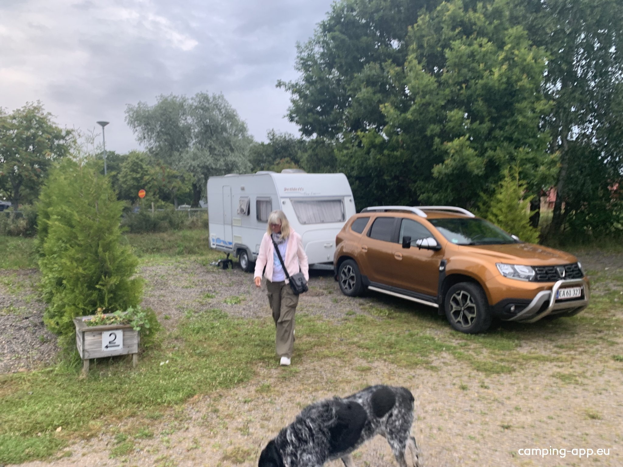 Vejby Loppis — Bobilplass in Vejbystrand