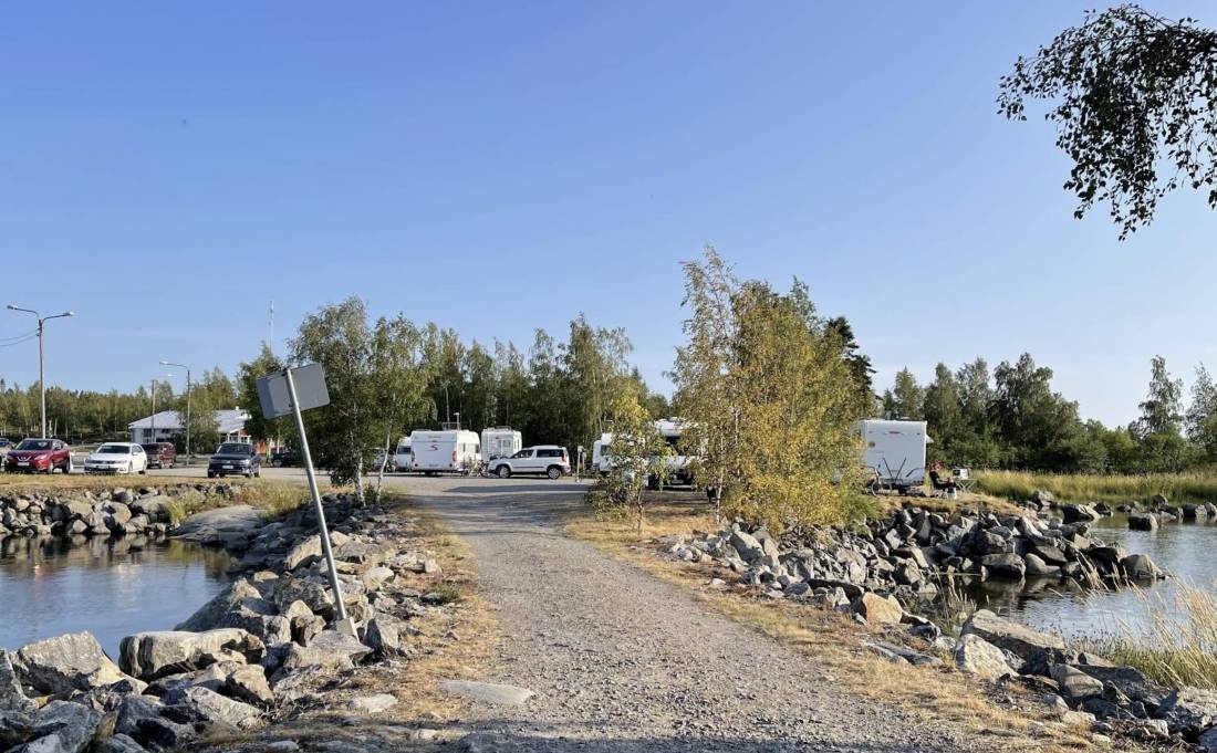 Kvarkens Båtklubb — Sítio para autocaravanas in Korsholm