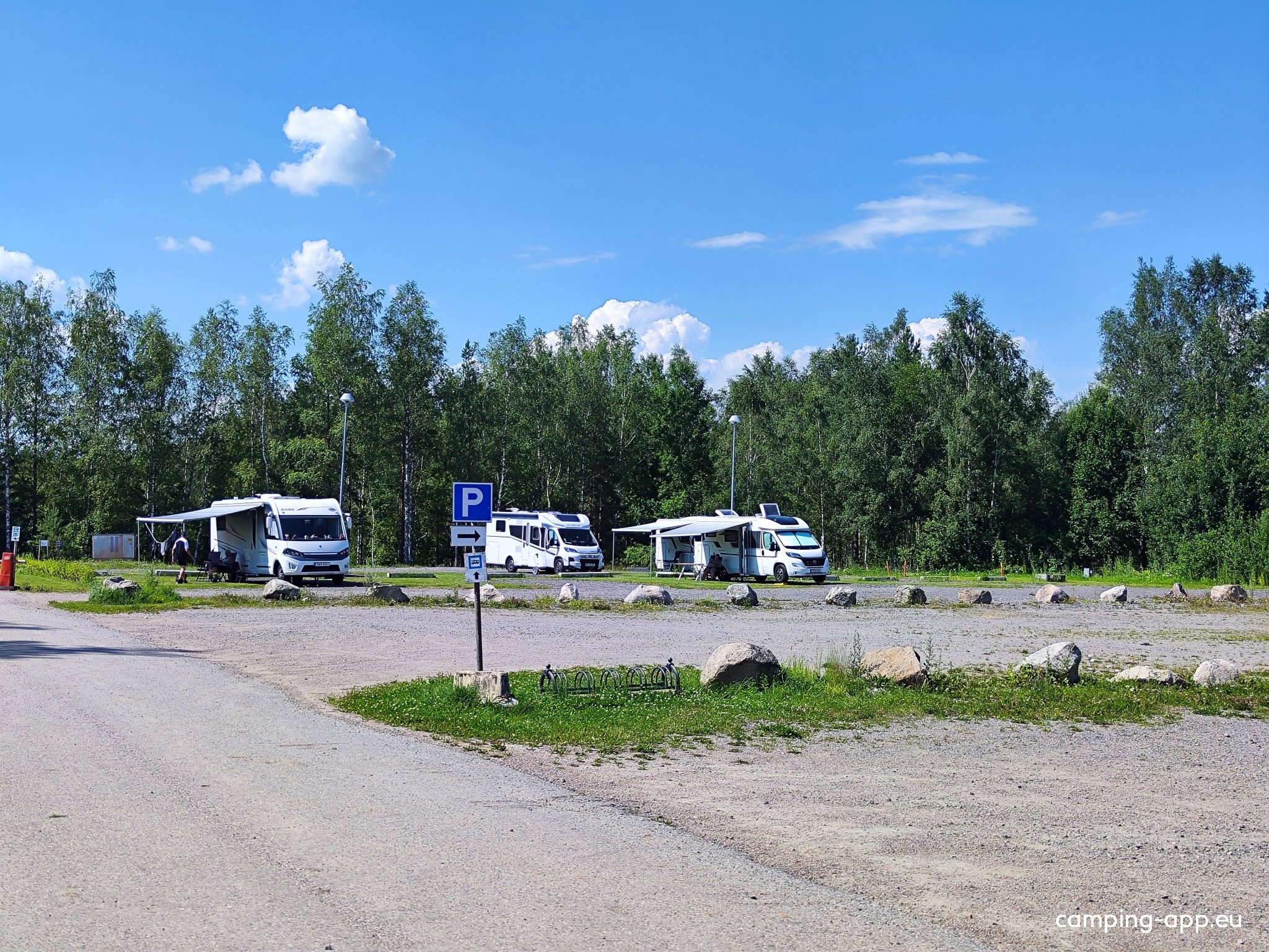 Kvarntrops — Bobilplass in Kumla kommun