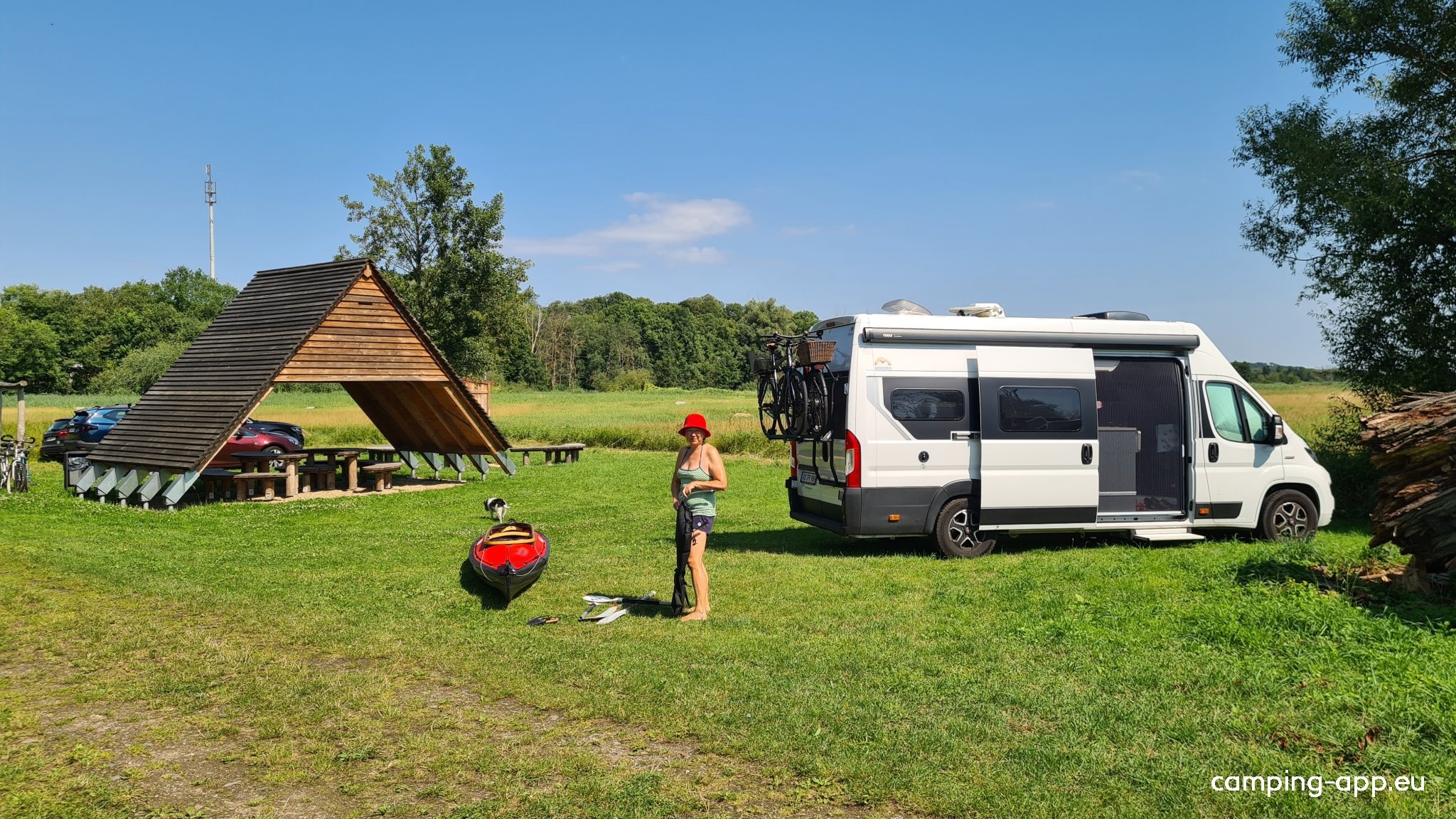Kanu-Rastplatz Gartz (Oder) — Sítio para autocaravanas in Gartz (Oder)