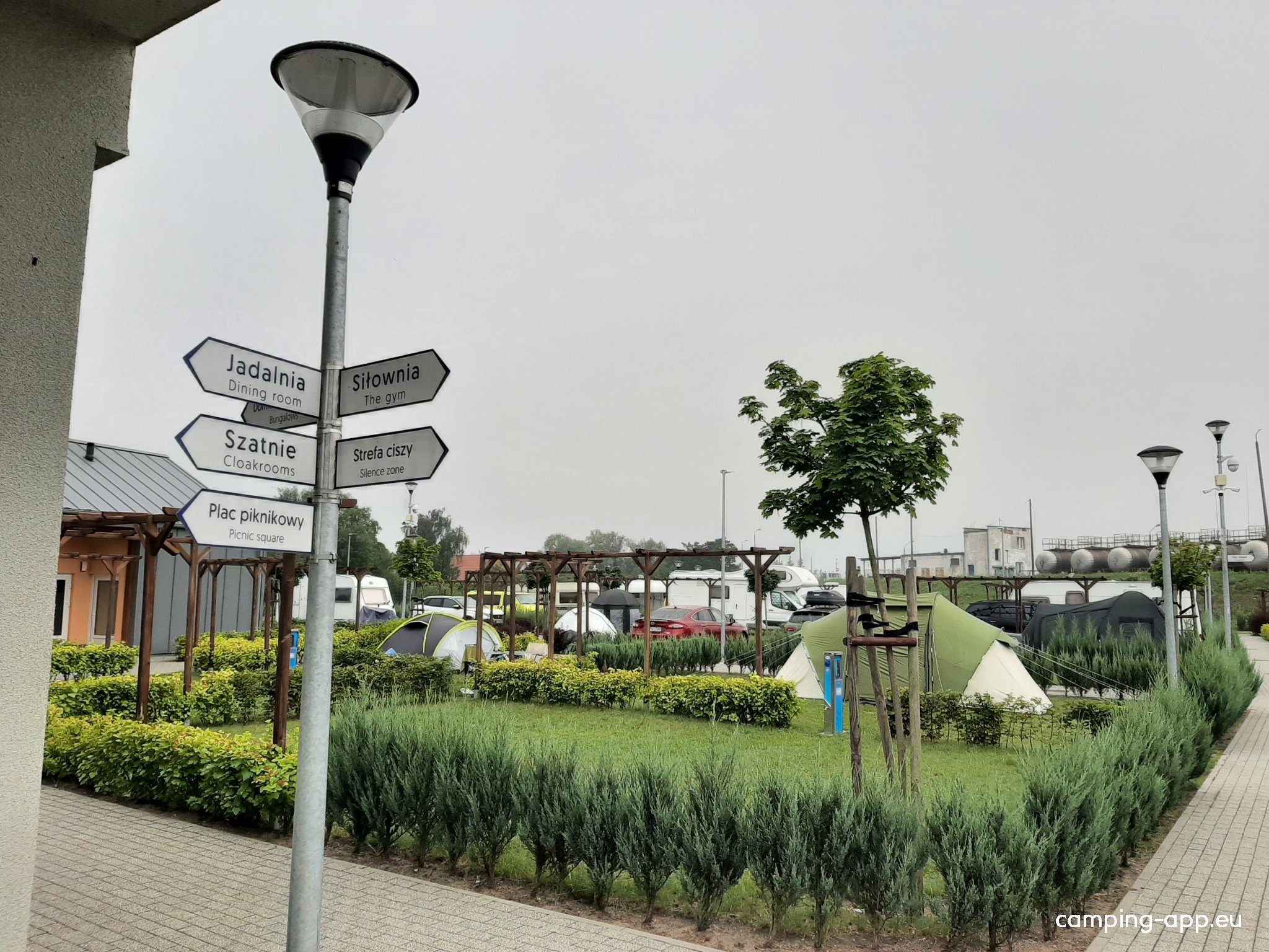 Camper Park na Przystani — Campingplass in Włocławek