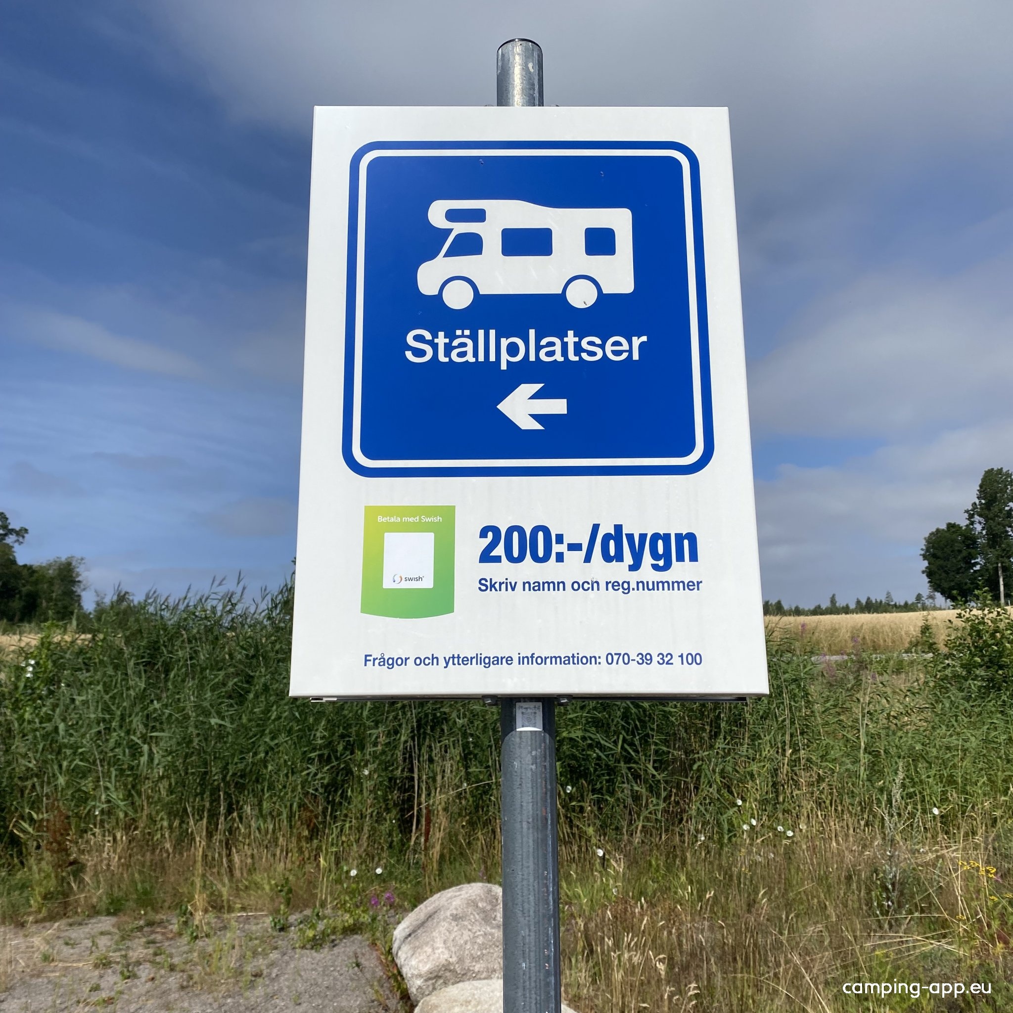 Stellplatz Brålanda Marina — Camperplads in Brålanda