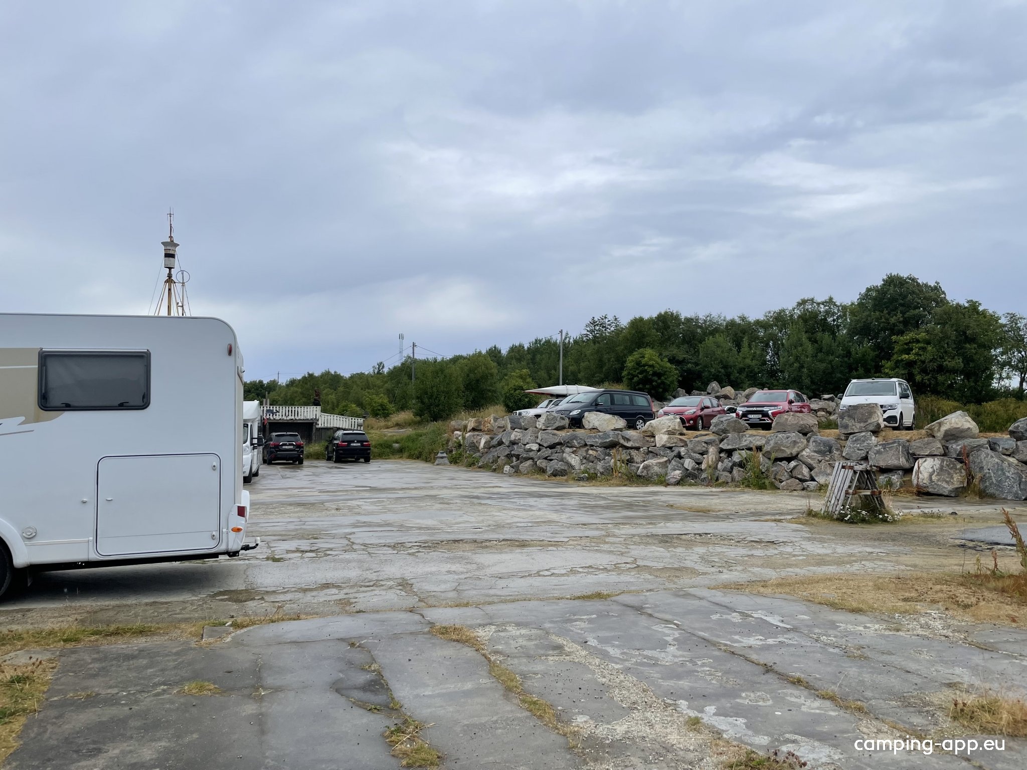 Tranøykaia — Sp. parking dla kamperów in Tranøy