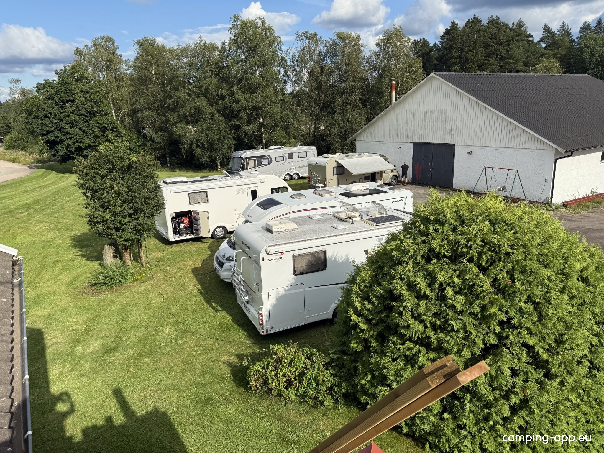Hagaberget Vandrarhem & Ställplats — Camperplads in Gällared