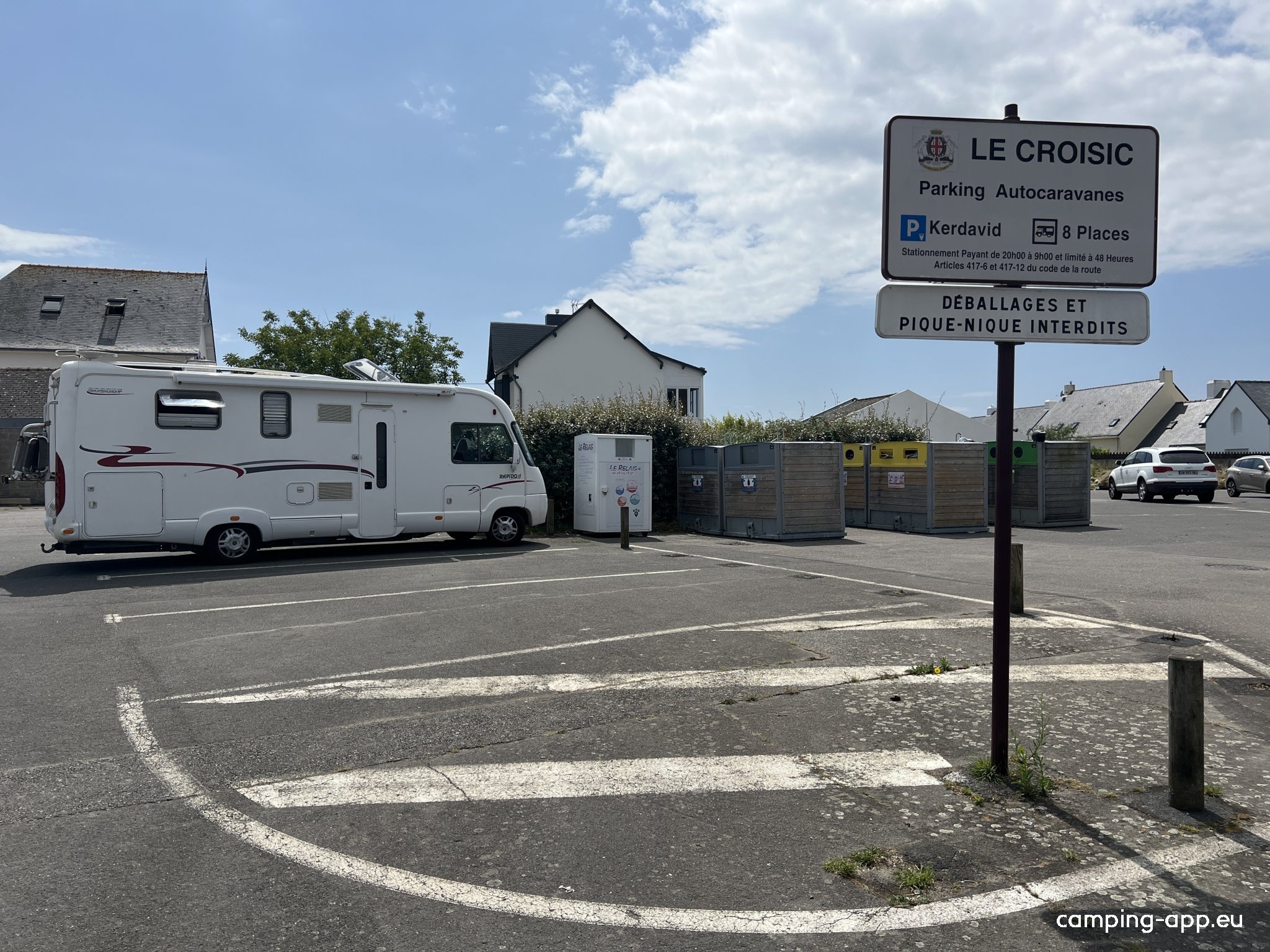 Stellplatz Le Croisic 2 — Ställplats in 