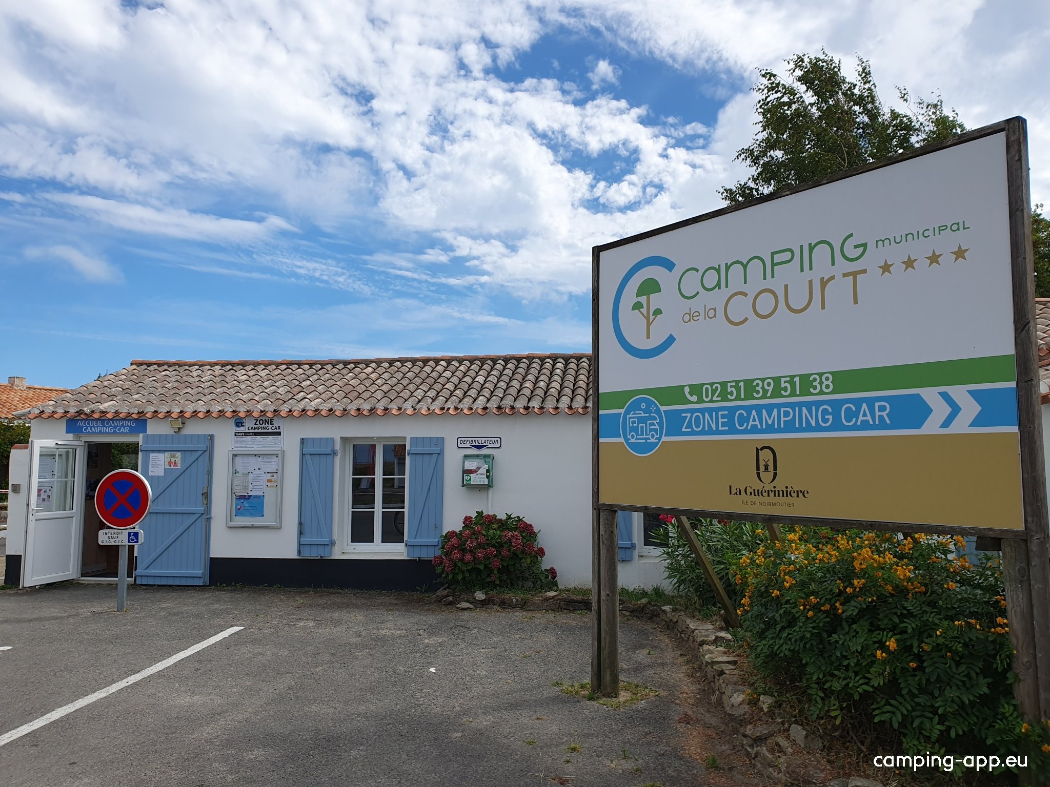 Camping de la Court **** — Kemping in La Guérinière