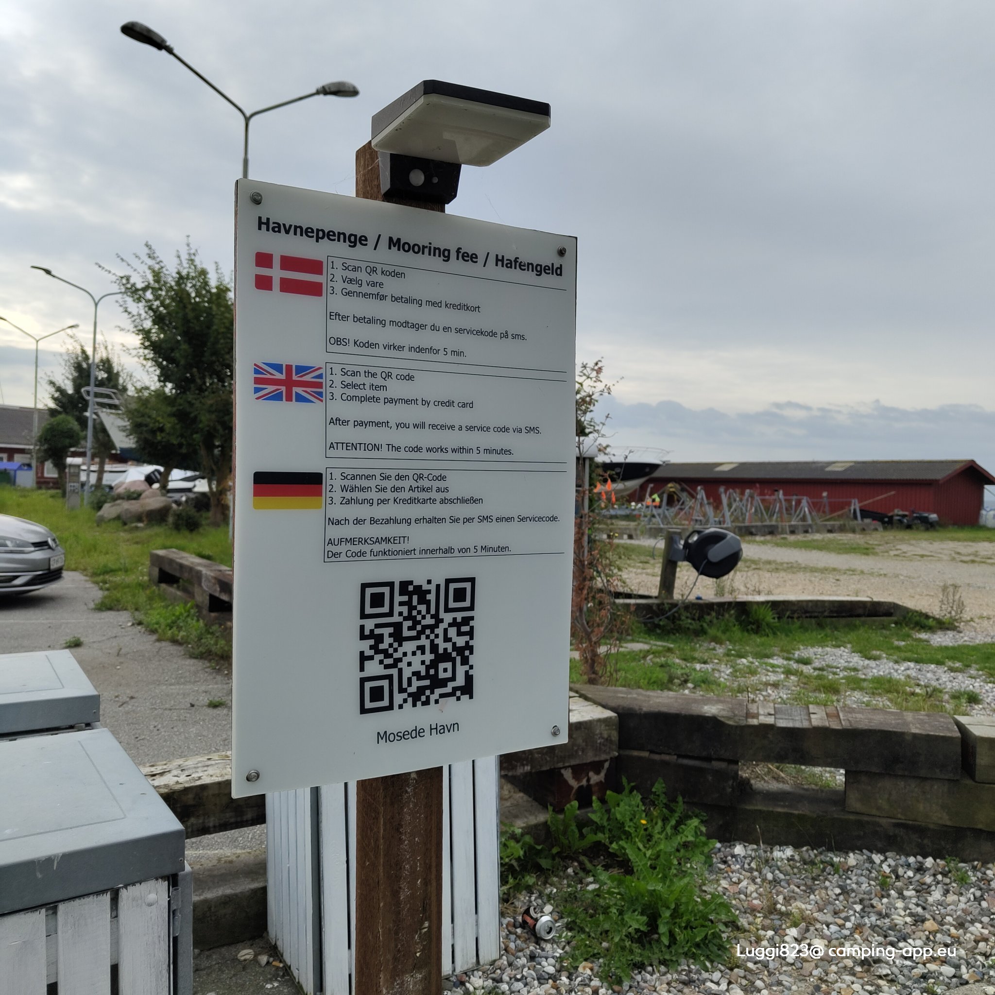 Stellplatz Mosede Havn — Fotoğraf 2
