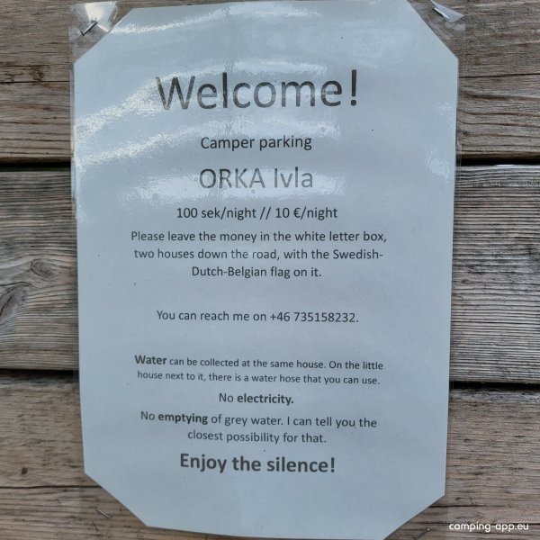 Stellplats ORKA Ivla — Photo 4