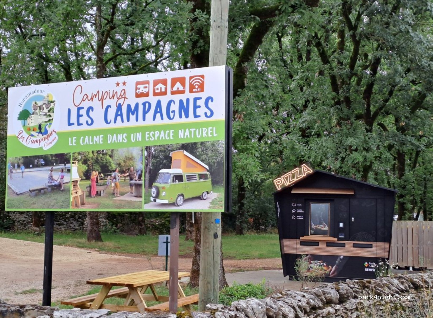 Camping Les Campagnes ** — Kemp in Rocamadour