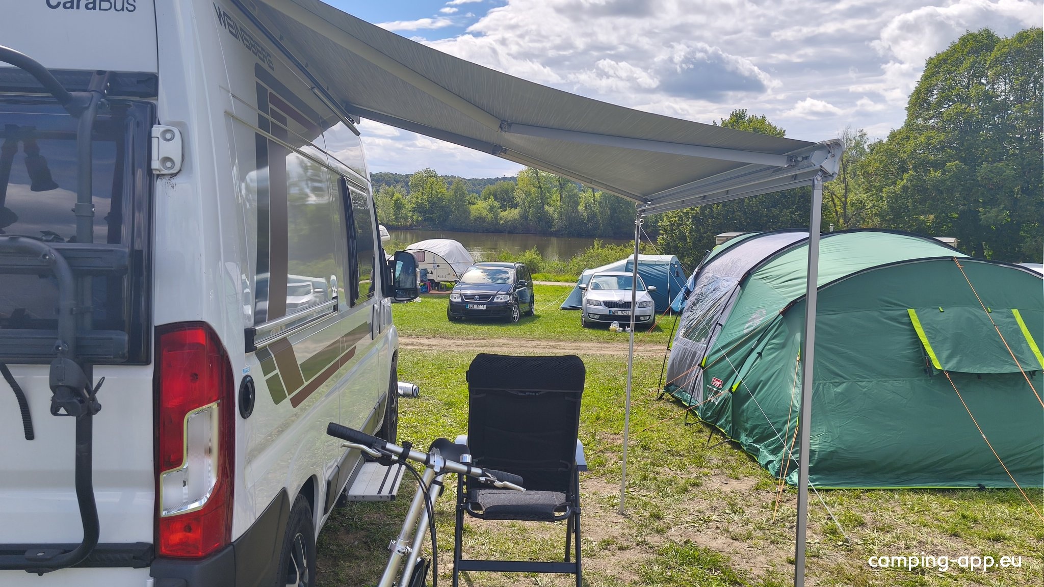 Camping U Roštěnky — Camping Site in  Telč-Štěpnice