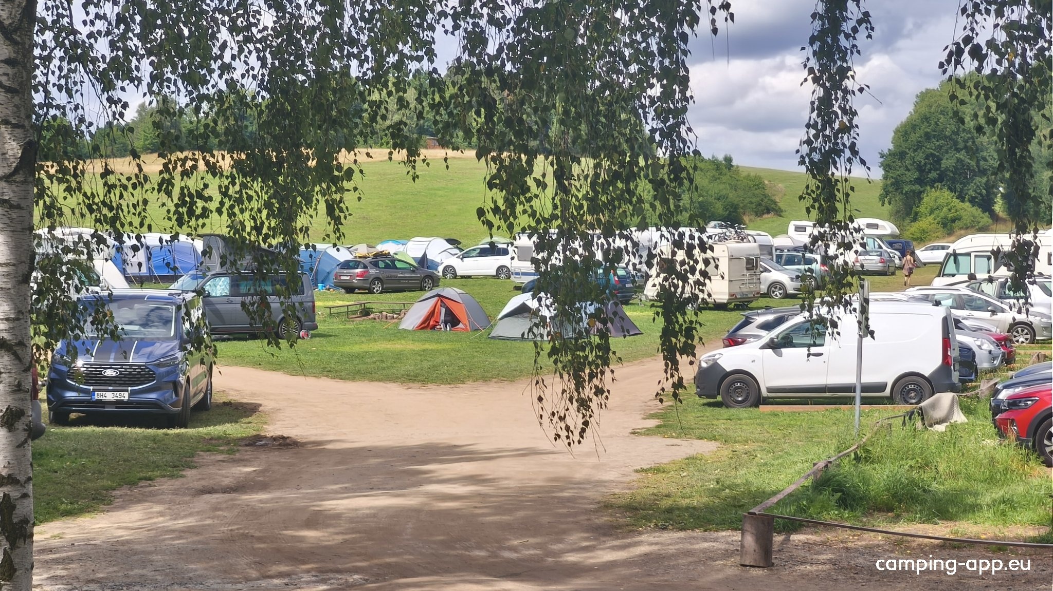 U Roštěnky — Kamp yeri in  Telč-Štěpnice