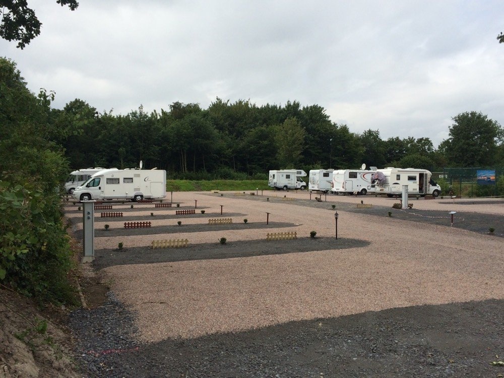 Wohnmobilstellplatz Nordkirchen — Sp. parking dla kamperów in Nordkirchen 