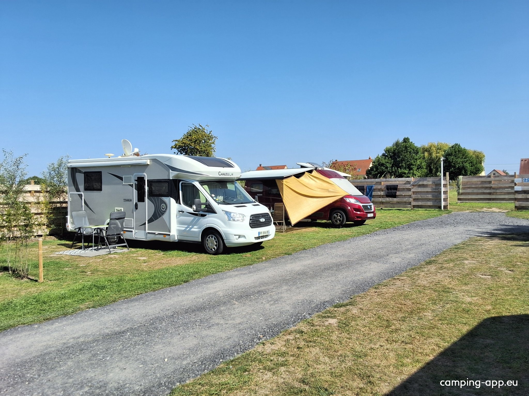 Camping Les Alizés — Sp. parking dla kamperów in Lanchères