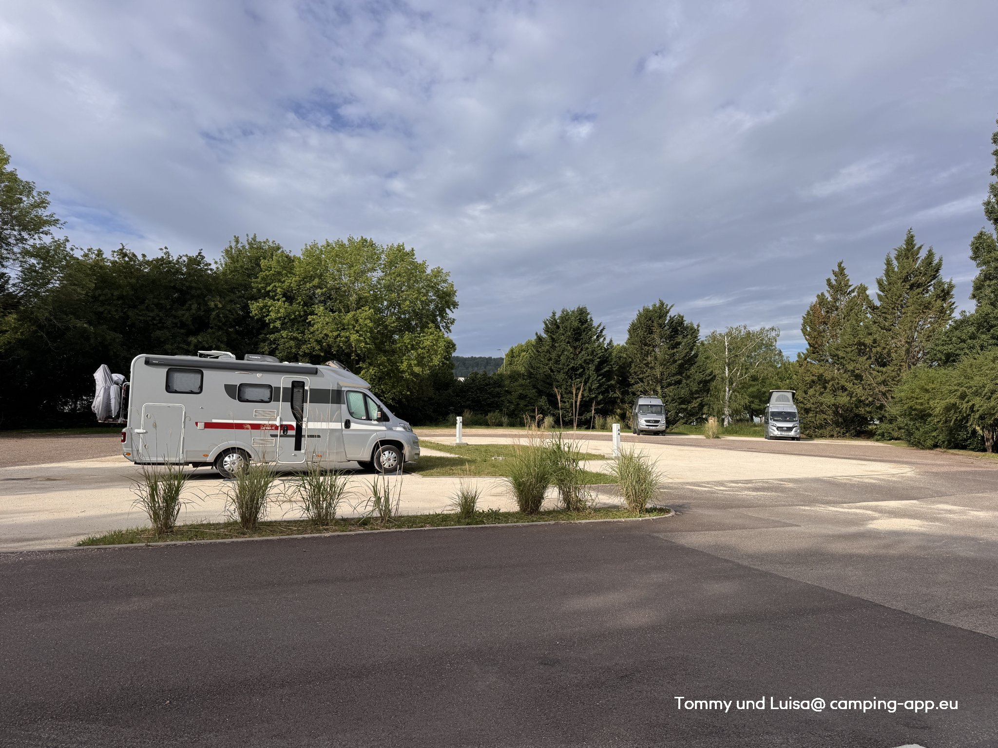 Stellplatz Vaivre-et-Montoille — Aire camping car in Vaivre-et-Montoille