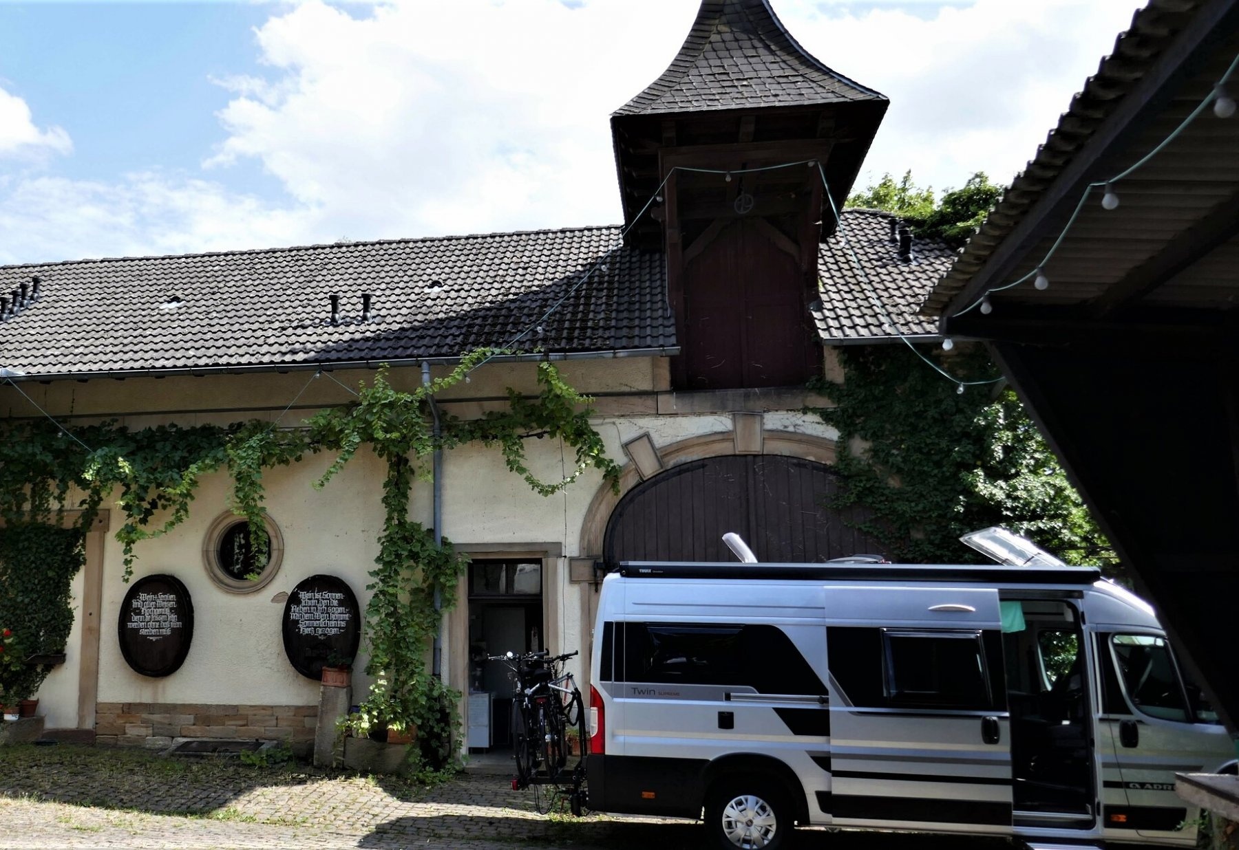 Stellplatz am Weingut Gießen Deidesheim — Vignoble in Deidesheim