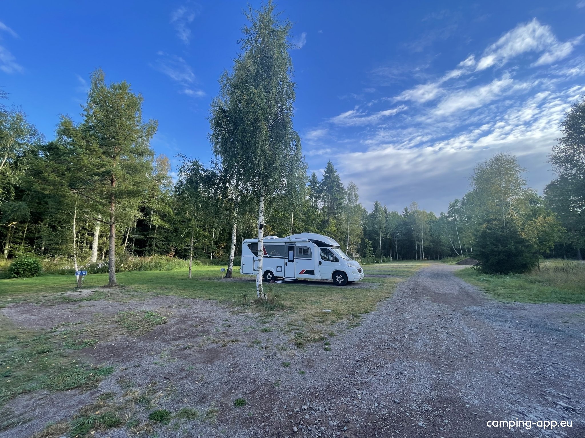 Ställplats Örserum — Bobilplass in Gränna