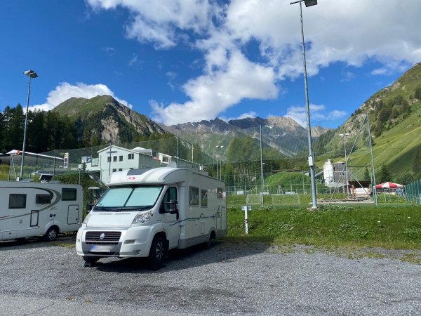 Stellplatz Samnaun