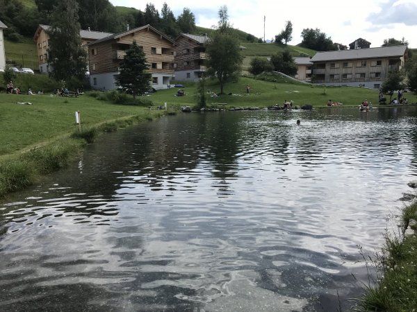 Stellplatz an der Sesselbahn Breil/Brigels
