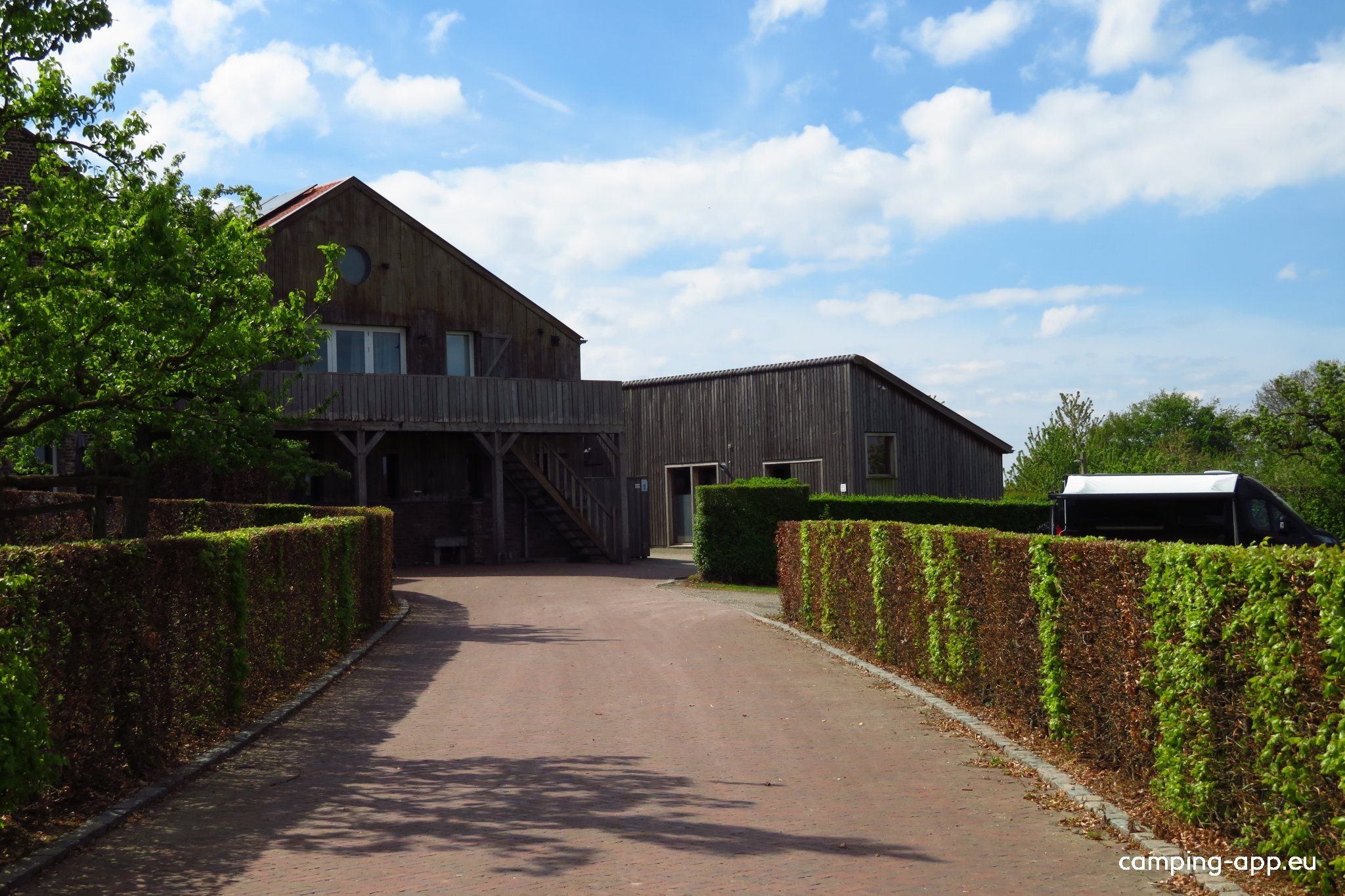 Landgoed Moerslag — Kamp yeri in Sint Geertruid