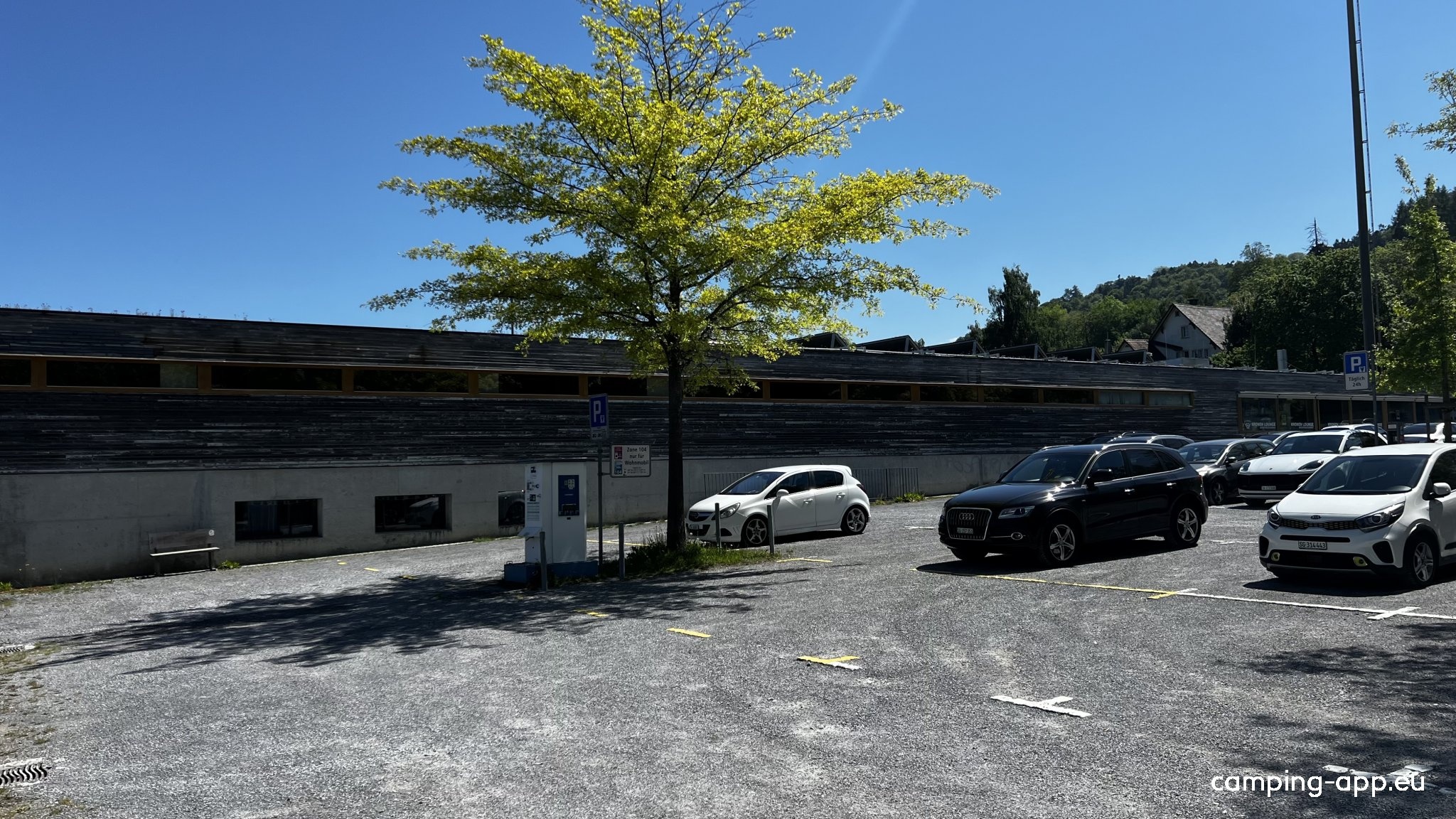Stellplatz St. Gallen — Aire camping car in St. Gallen