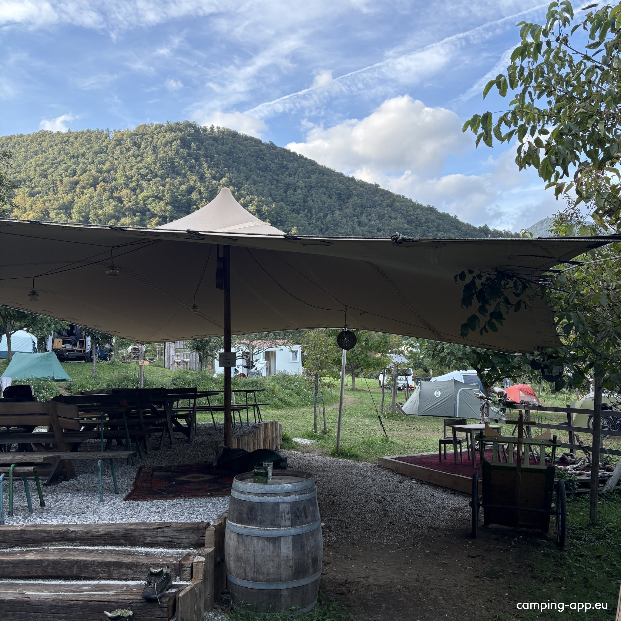 Senca Campsite — Cámping in Most na Soči