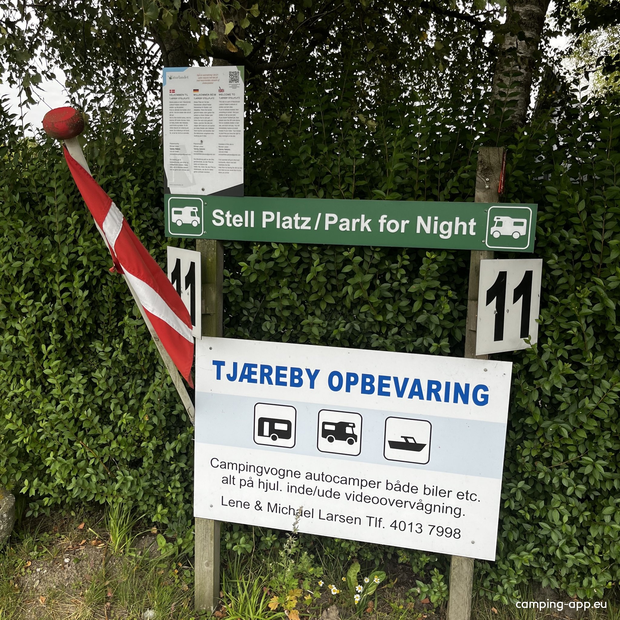 Stellplatz Tjæreby — Campervan Site in Nykøbing F