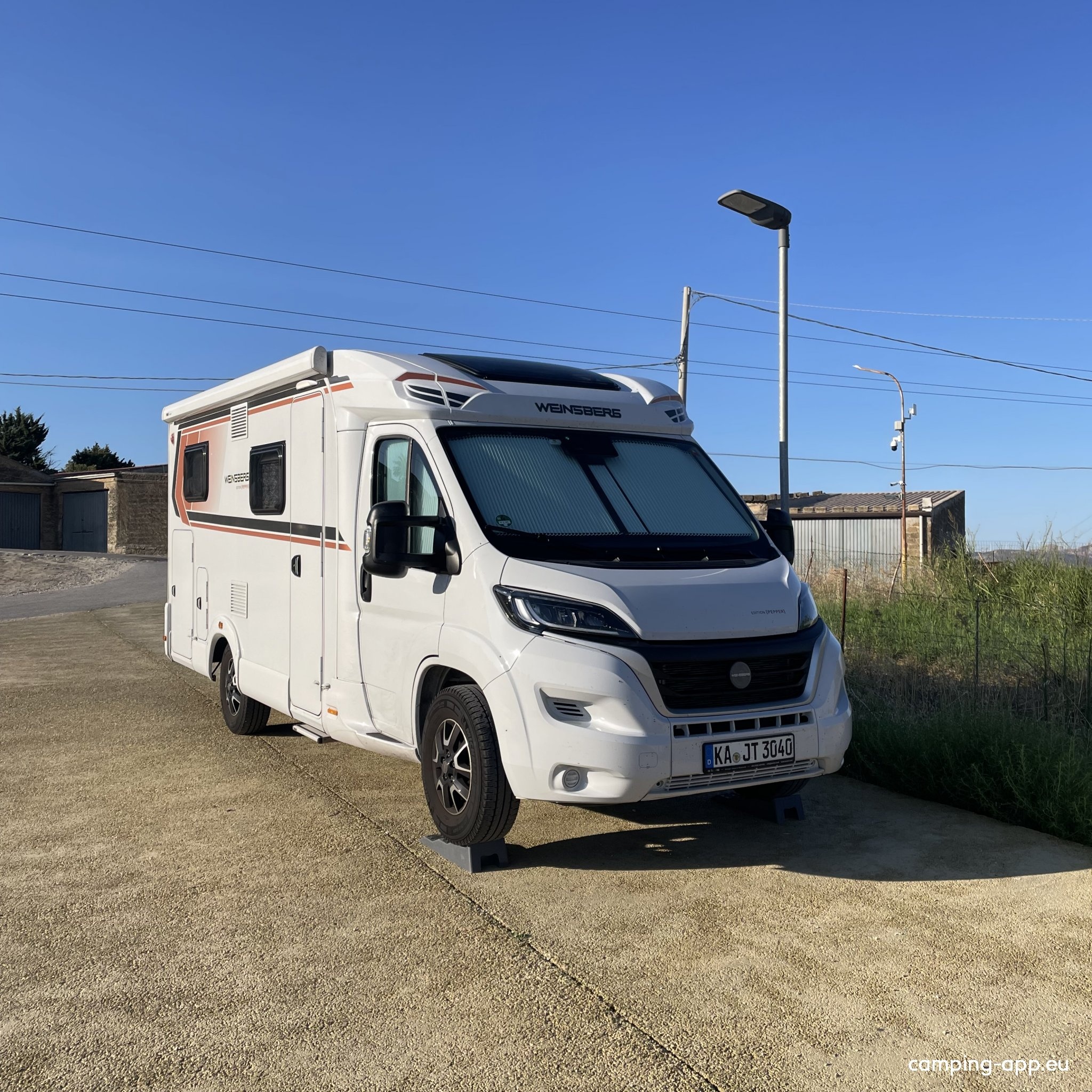 Stellplatz San Biagio — Aire camping car in San Biagio Platani