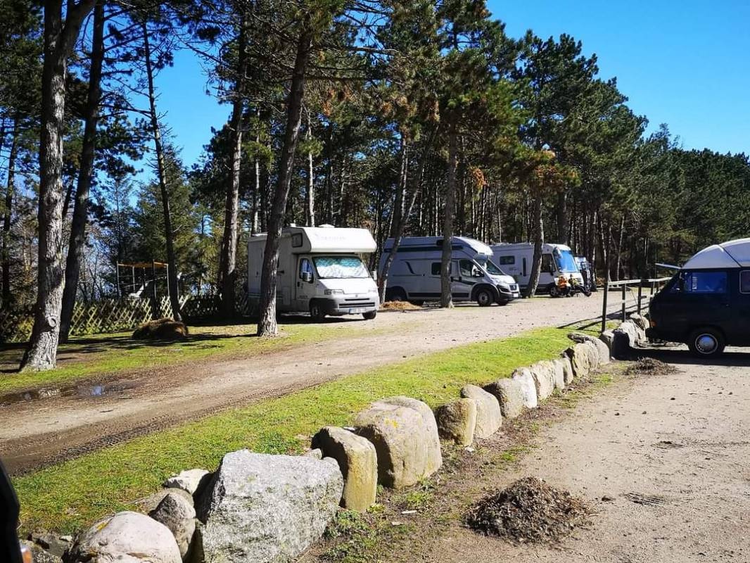 Stellplatz am Niobe — Campervan Site in Fehmarn