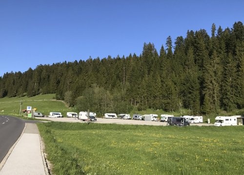 Stellplatz La Brévine — Sp. parking dla kamperów in  La Brévine