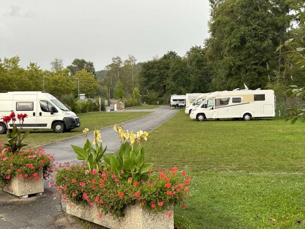 Stellplatz am Camping Delley-Portalban — QuickStop in  Delley-Portalban