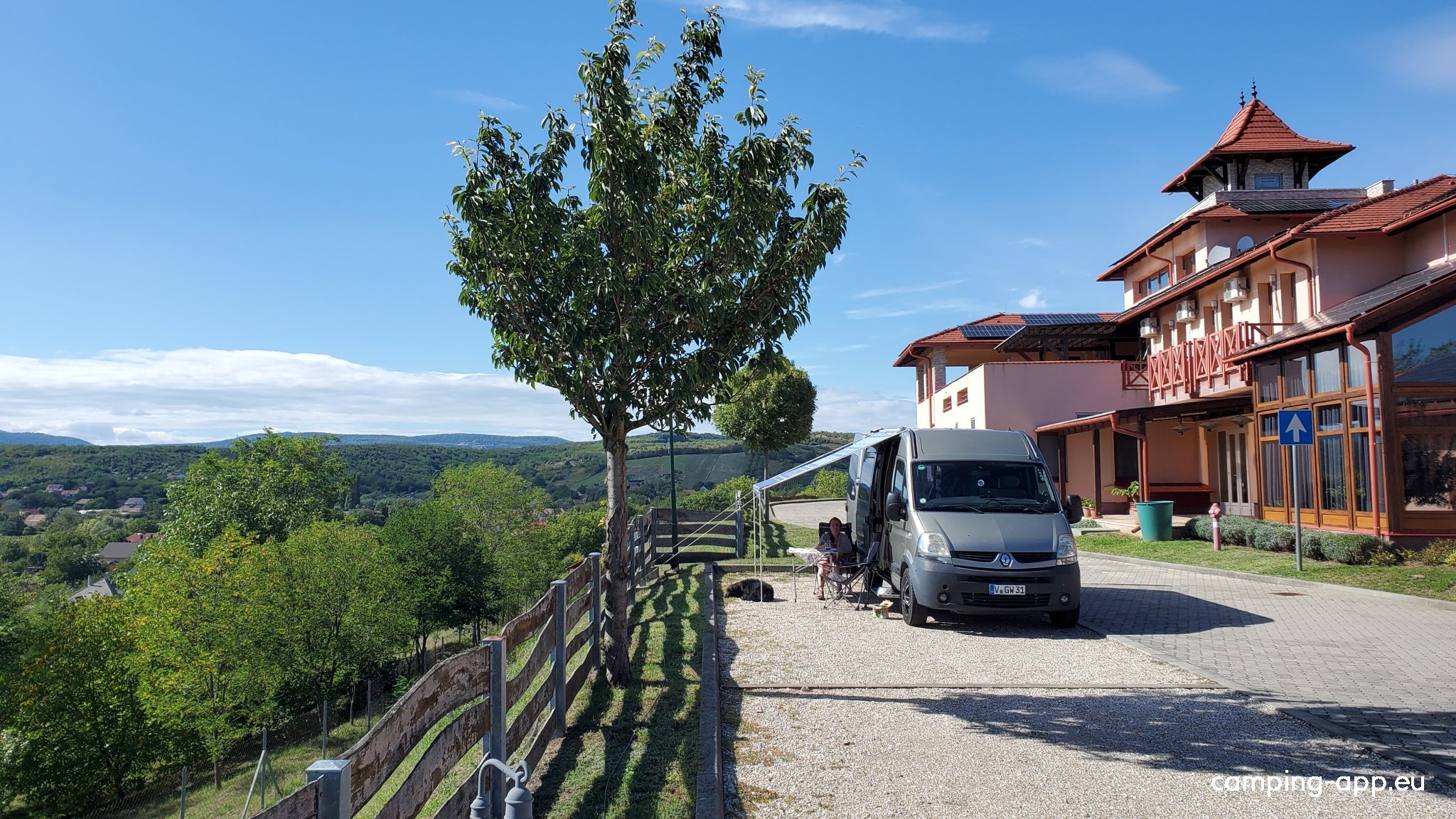 Stellplatz Nagysáp — Aire camping car in Nagysáp