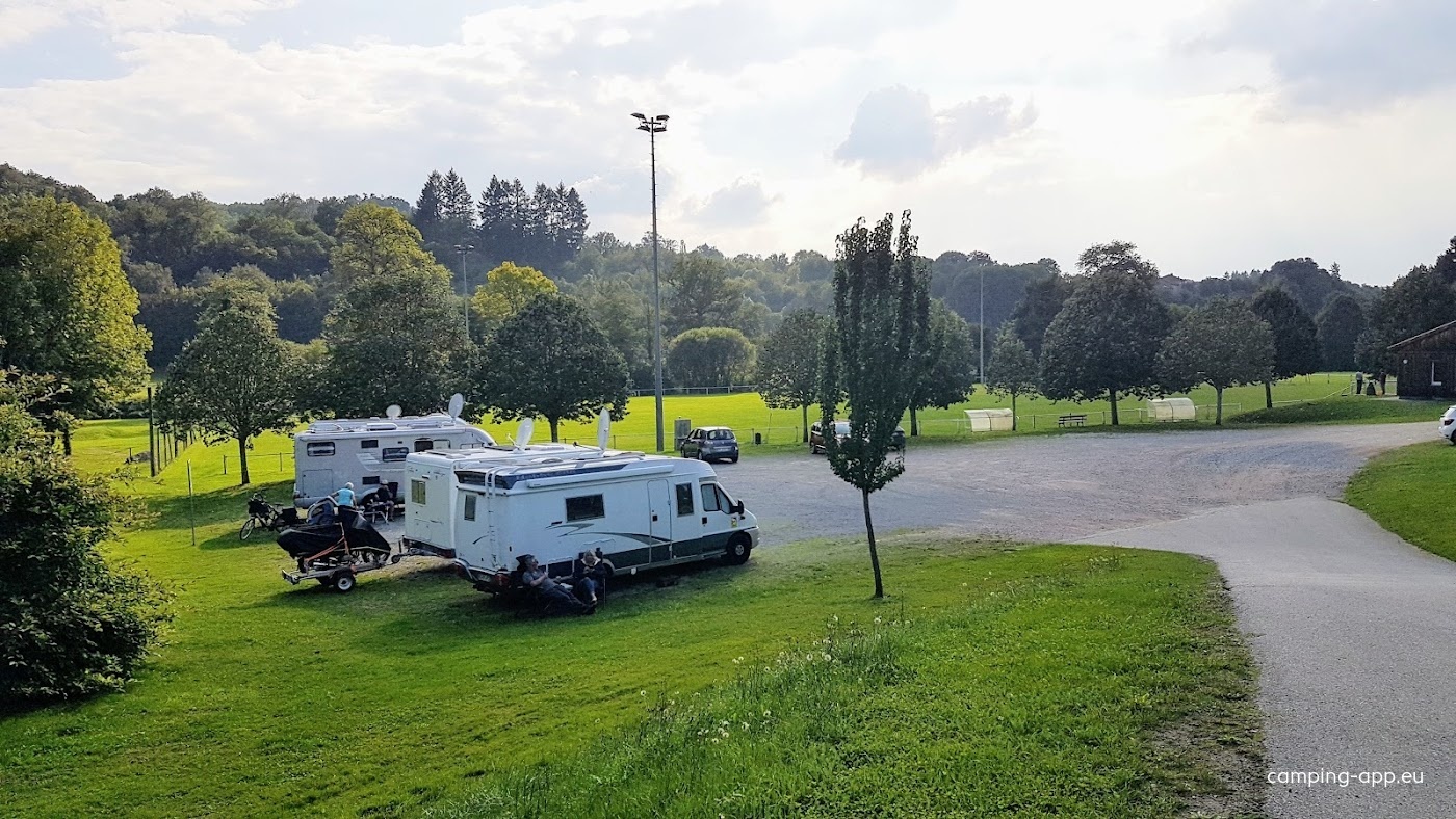 Aire Camping-car — Campervan Site in Solignac