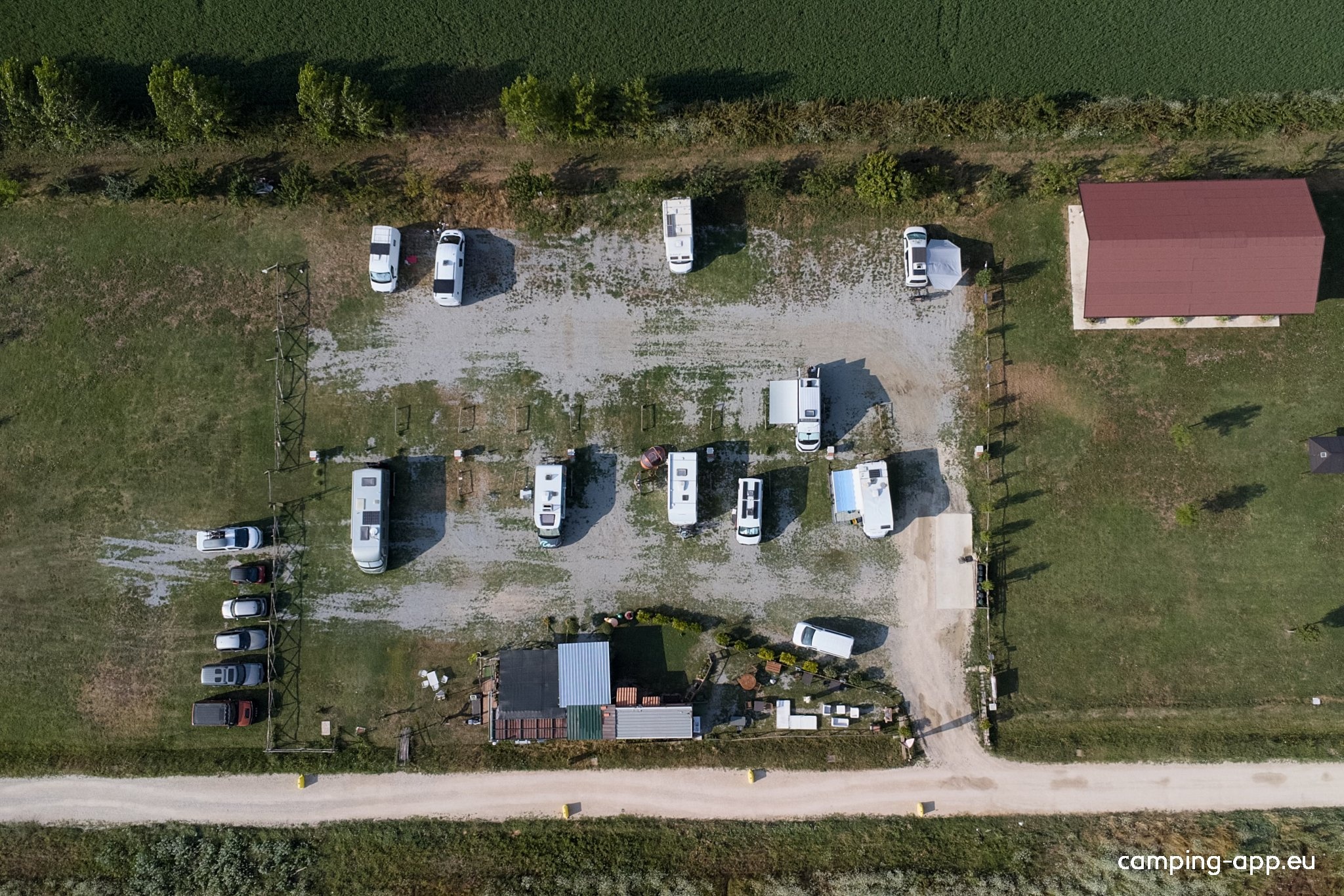 Area Sosta Camper Roma Nord — Sp. parking dla kamperów in Roma